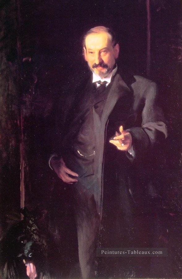 Asher Wertheimer portrait John Singer Sargent Peintures à l'huile